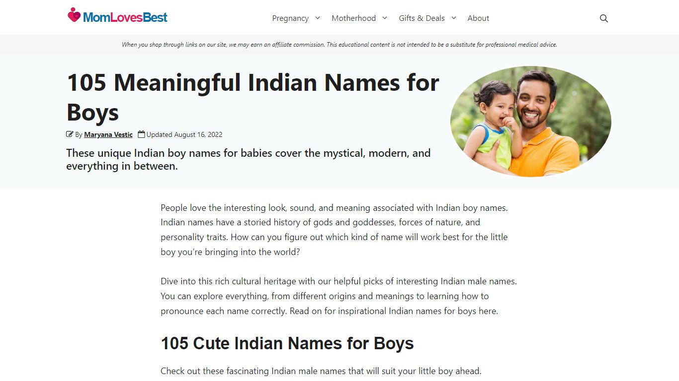 105 Top Indian Boy Names (For Your Little Traveler) - MomLovesBest